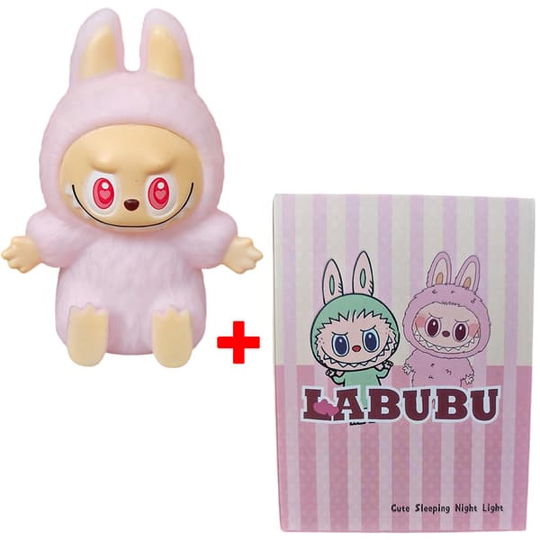 Pop Mart Labubu Nattlampa