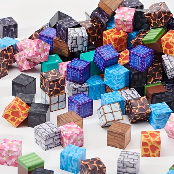 Minecraft Byggklossar 70-pack – Kreativt Byggset för Barn