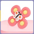 Miniatyrbild 2 av 10: OBOSOE 3-Pack - Fidget Spinner med Sugkopp för Barn - Snurrande Leksak multifärg