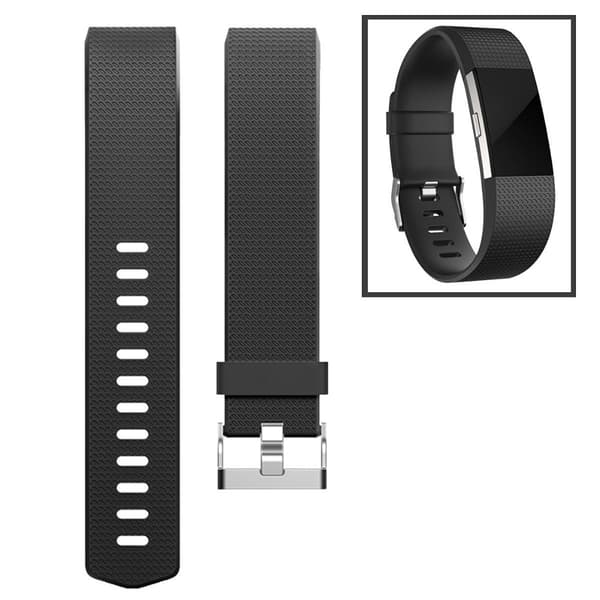 Armbånd til Fitbit Charge 2 L Sort