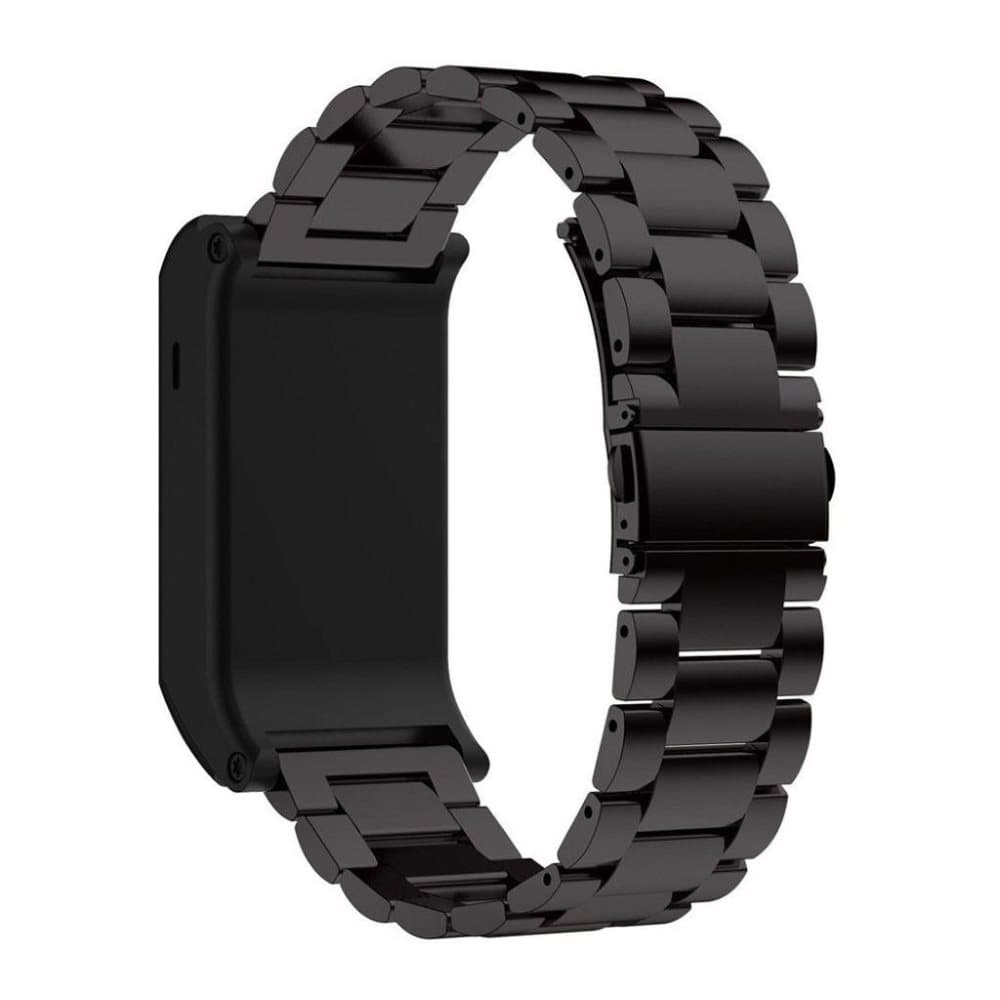 Garmin Vivoactive HR Rem i rustfrit stål - Sort