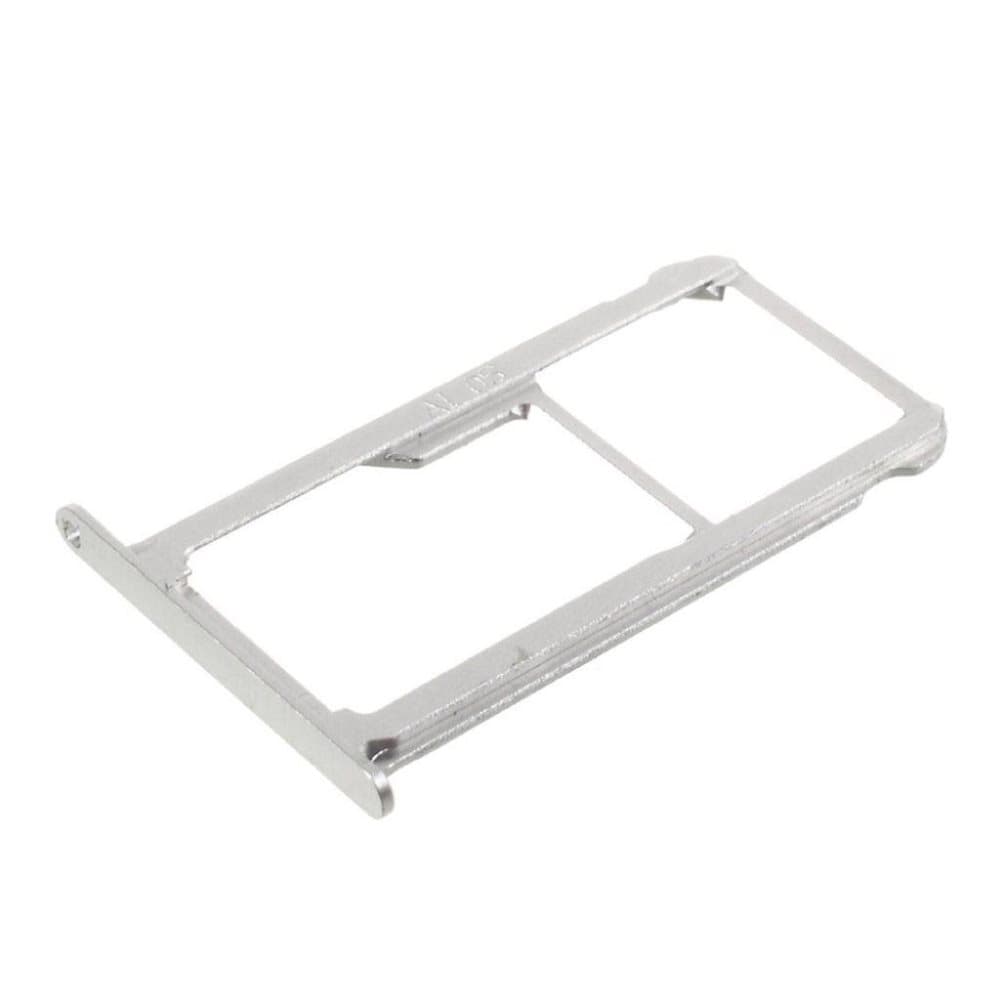 Huawei Mate 9 OEM sim kort tray holder - sølv