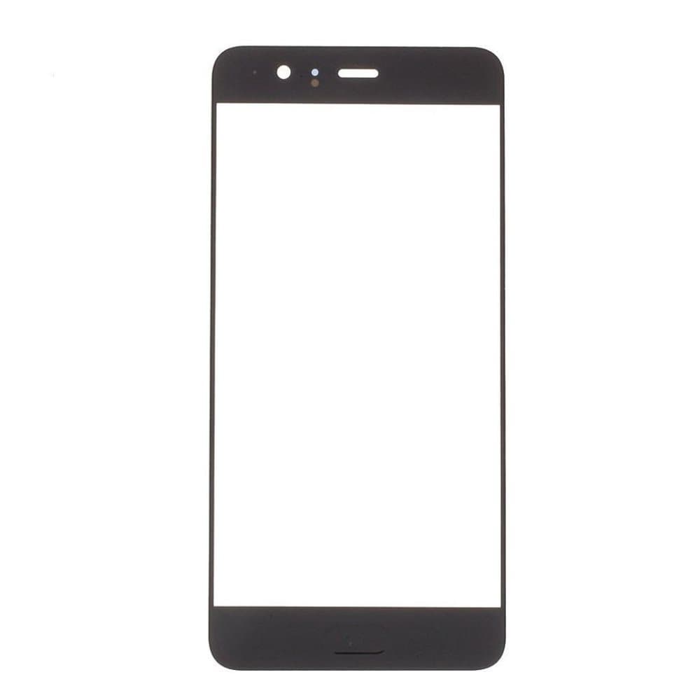 Huawei P10 Plus outer skærm glas linse - Sort