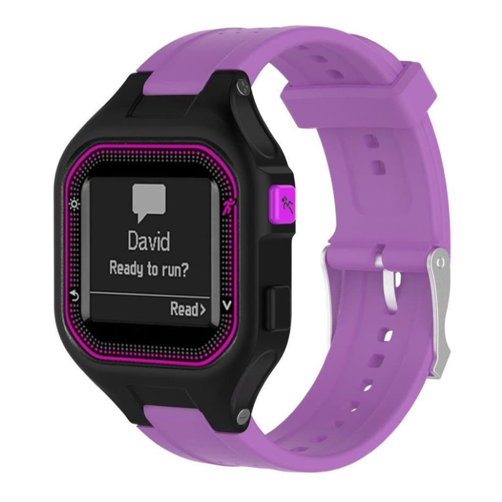 Garmin Forerunner 25 klockarmband silikon sport - Lila