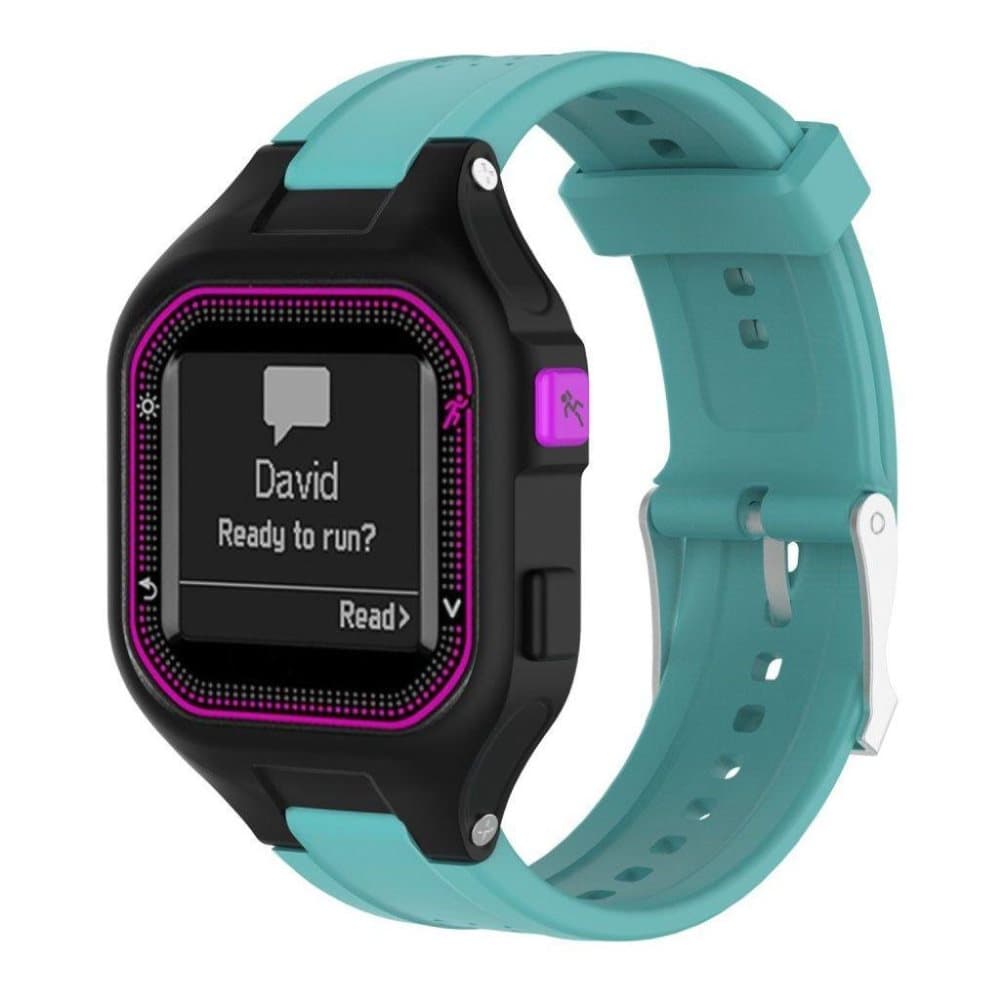 Garmin Forerunner 25 klockarmband silikon sport - Turkos
