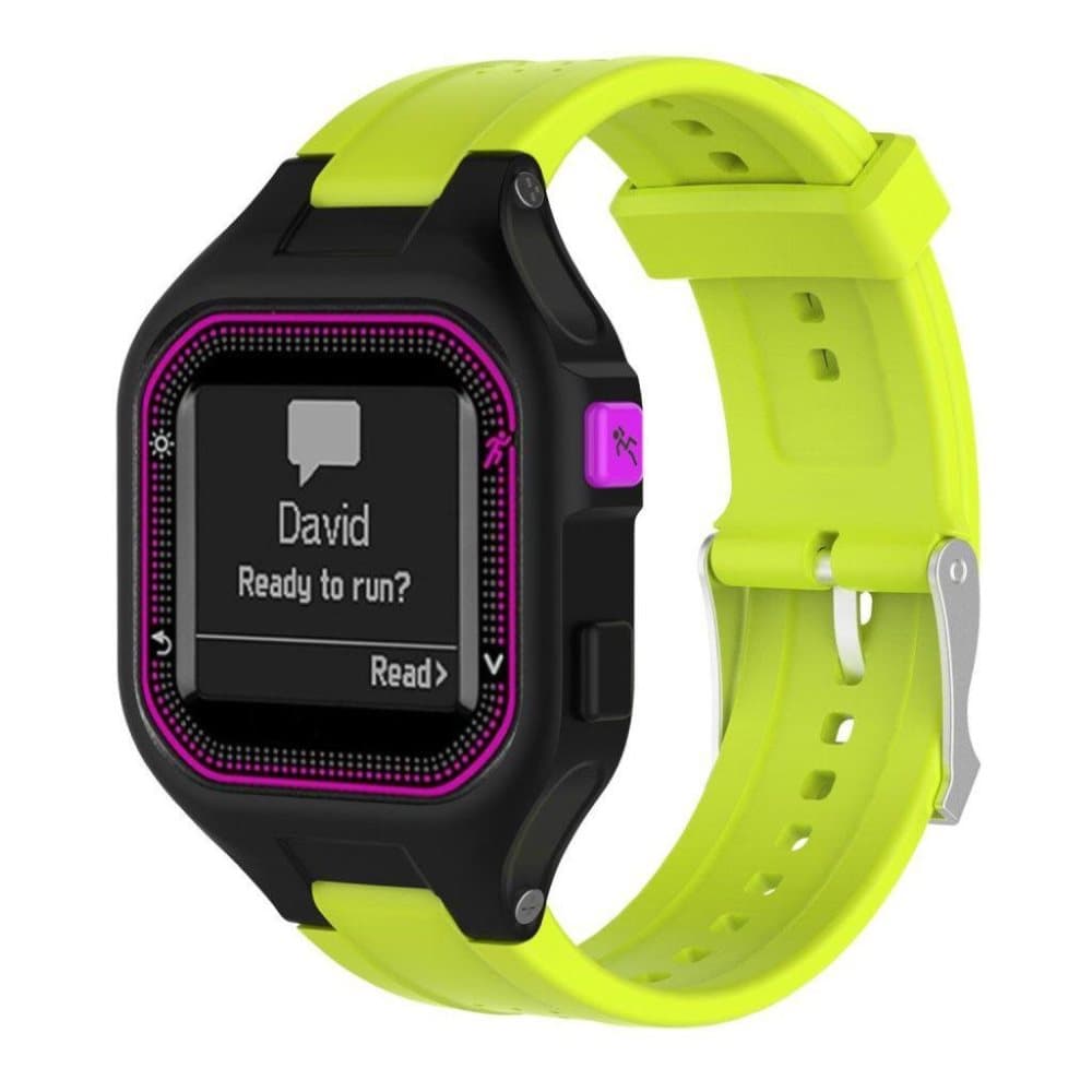 Garmin Forerunner 25 klockarmband silikon sport - Grön