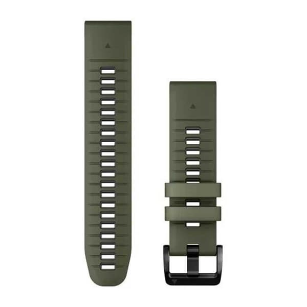 Garmin Klockband I Silikon Quickfit® 22 Mm Grönt,Silver