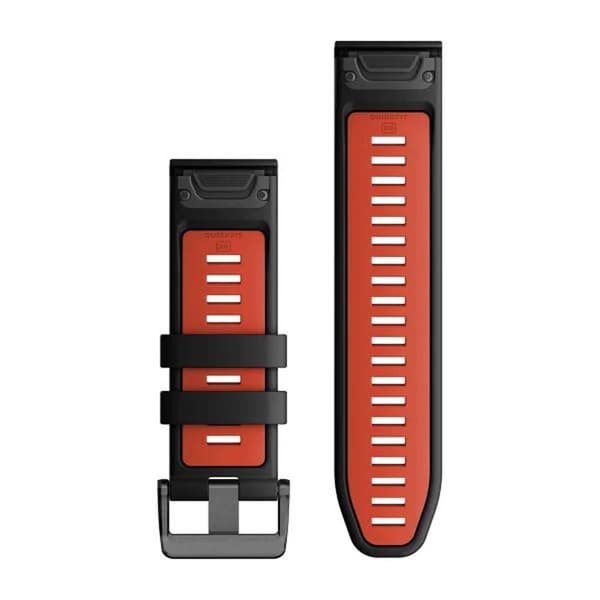 Garmin Silikone Urrem Quickfit® 26 Mm Sort,Grå