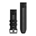 Miniatyrbillede 2 af 2: Garmin Silikone Urrem Quickfit® 26 Mm Sort