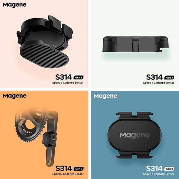 Magene Nopeus Sensori S314 Hopeinen