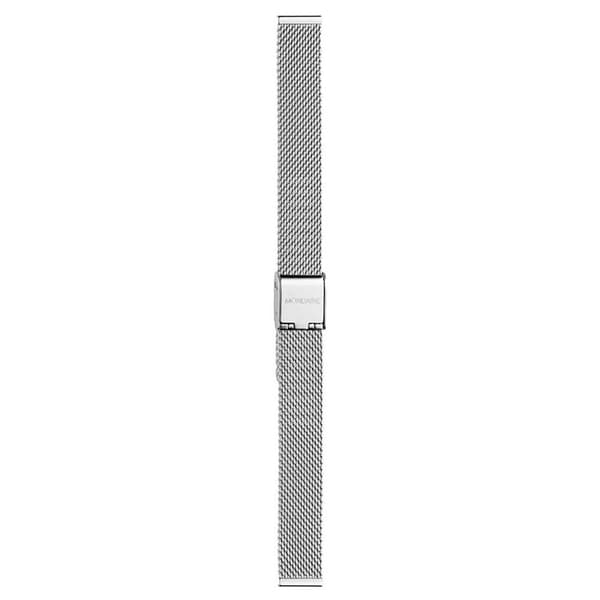 Mondaine Metal Rem Mesh Milanaise Grå 16 mm