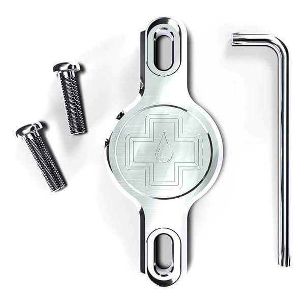 Muc Off Locator Secure Tag Holder Silver
