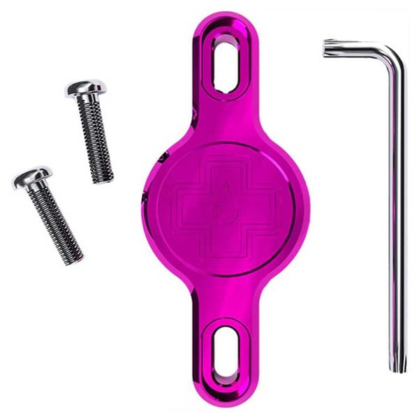 Muc Off Locator Secure Tag Holder Rosa