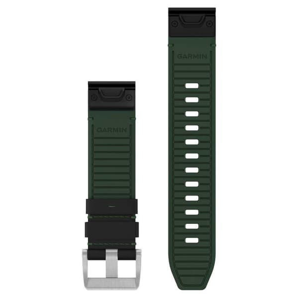 Garmin Läder/fkm Klockband Quickfit® 22 Mm Svart