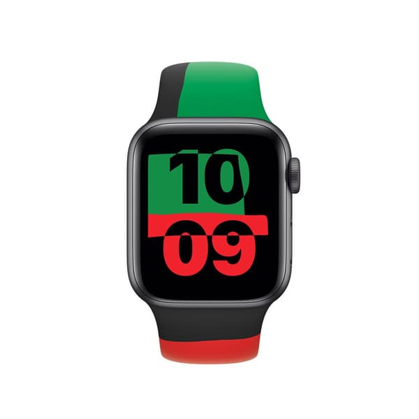 Apple Koppel Sport Band 40 Mm Röd S-M
