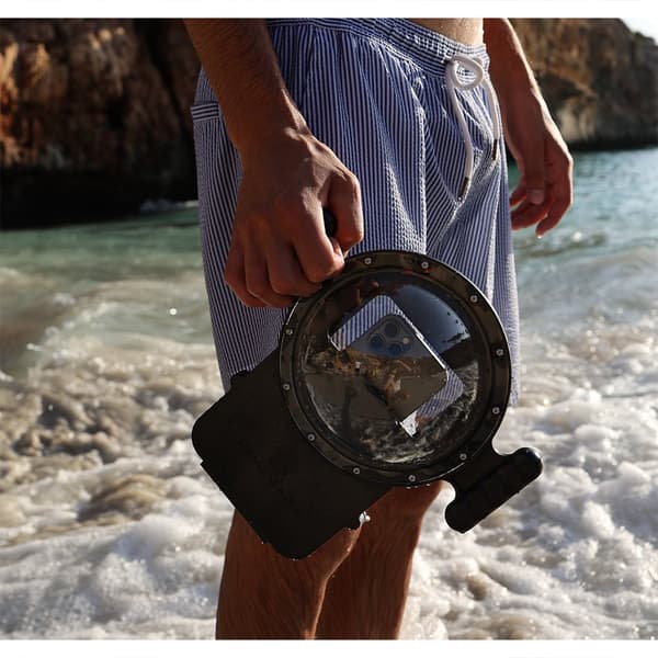 Domemare Smartphone-etui+strandtaske+reserveetui+opvaskemiddel Sort