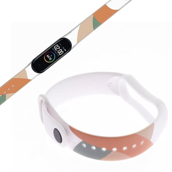 Strap Moro armbånd Xiaomi Mi Band 4 / Mi Band 3 silikon armbånd klokke armbånd mønster 3