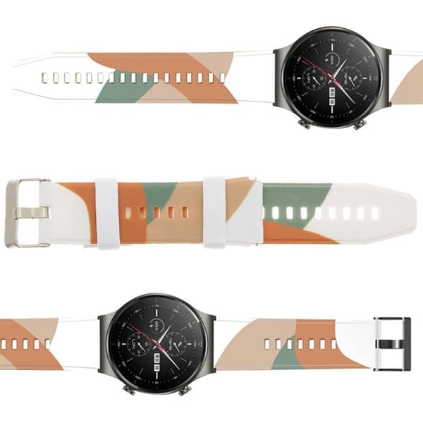 Moro-rem for Huawei Watch GT2 Pro Silikonarmbåndsur Armbåndmønster 4