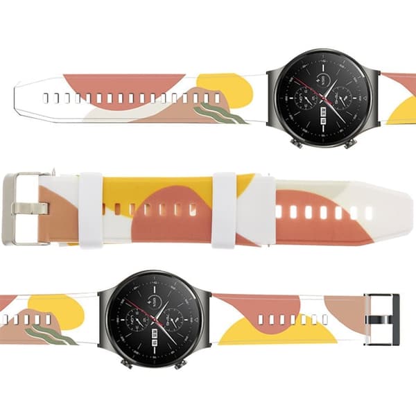 Strap Moro Band for Huawei Watch GT2 Pro Silikonarmbåndsur Armbåndsmønster 8