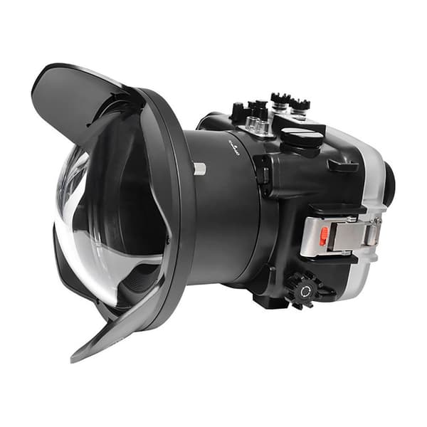 Sea Frogs Boende För Sony A6600 Med Torr Kupol 6 Svart,Silver