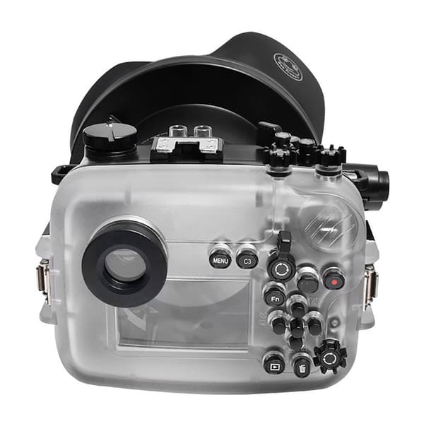 Sea Frogs Boende För Sony A6600 Med Torr Kupol 6 Svart,Silver