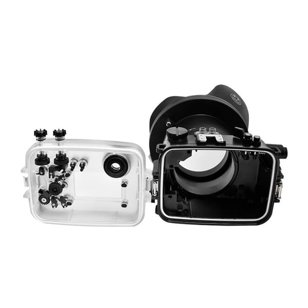 Sea Frogs Boende För Sony A6600 Med Torr Kupol 6 Svart,Silver