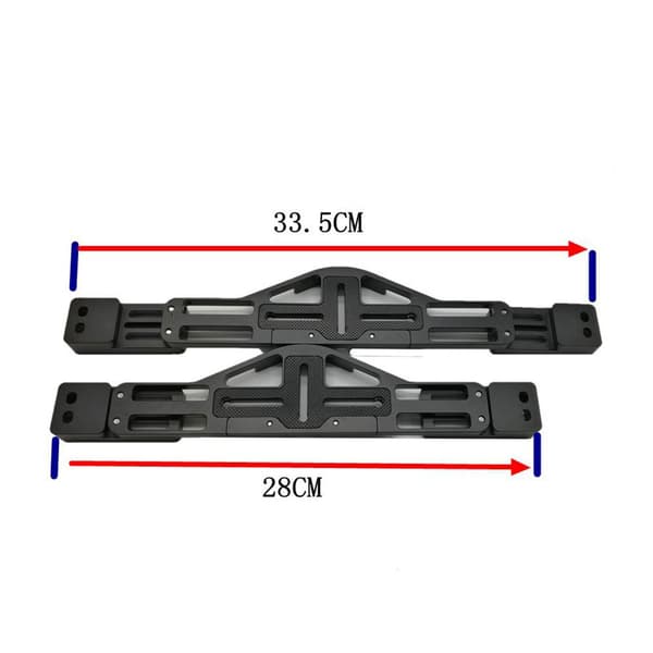 Leoben Double Base Med Mk-5c Gummihandtag Svart