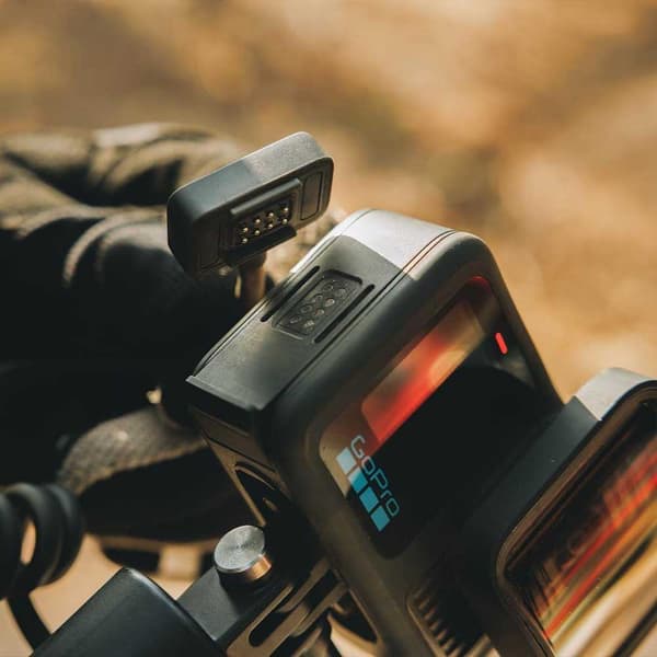 Gopro Contacto Magnetic Dorr And Power Kaapeli Hopeinen