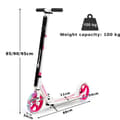 Miniatyrbild 4 av 8: Sparkcykel, 34x88 cm, Rosa