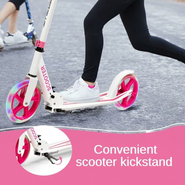 Sparkcykel, 34x88 cm, Rosa