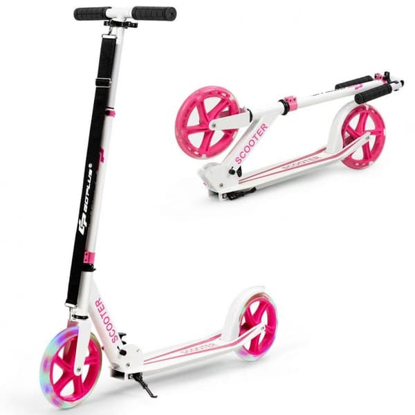 Sparkcykel, 34x88 cm, Rosa