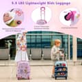 Miniatyrbild 5 av 8: Barnbagageset, 15x12x29-32", Rosa