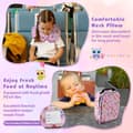 Miniatyrbild 7 av 8: Barnbagageset, 15x12x29-32", Rosa
