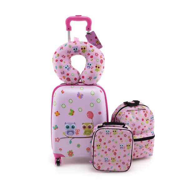 Barnbagageset, 15x12x29-32", Rosa