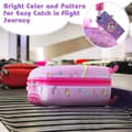 Miniatyrbild 4 av 8: Barnbagageset, 15x12x29-32", Rosa