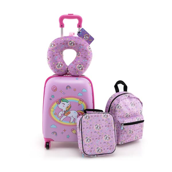 Barnbagageset, 15x12x29-32", Rosa