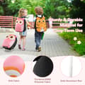 Miniatyrbillede 7 af 8: Rullende kuffert, 12x8.5x16 tommer, Pink