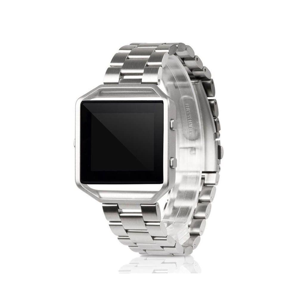 Fitbit Blaze Ruostumaton Teräs Ranneke Metallikehyksellä - H