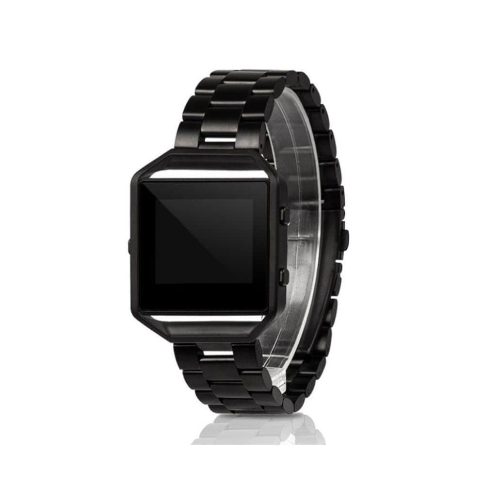 Fitbit Blaze Ruostumaton Teräs Ranneke Metallikehyksellä - M