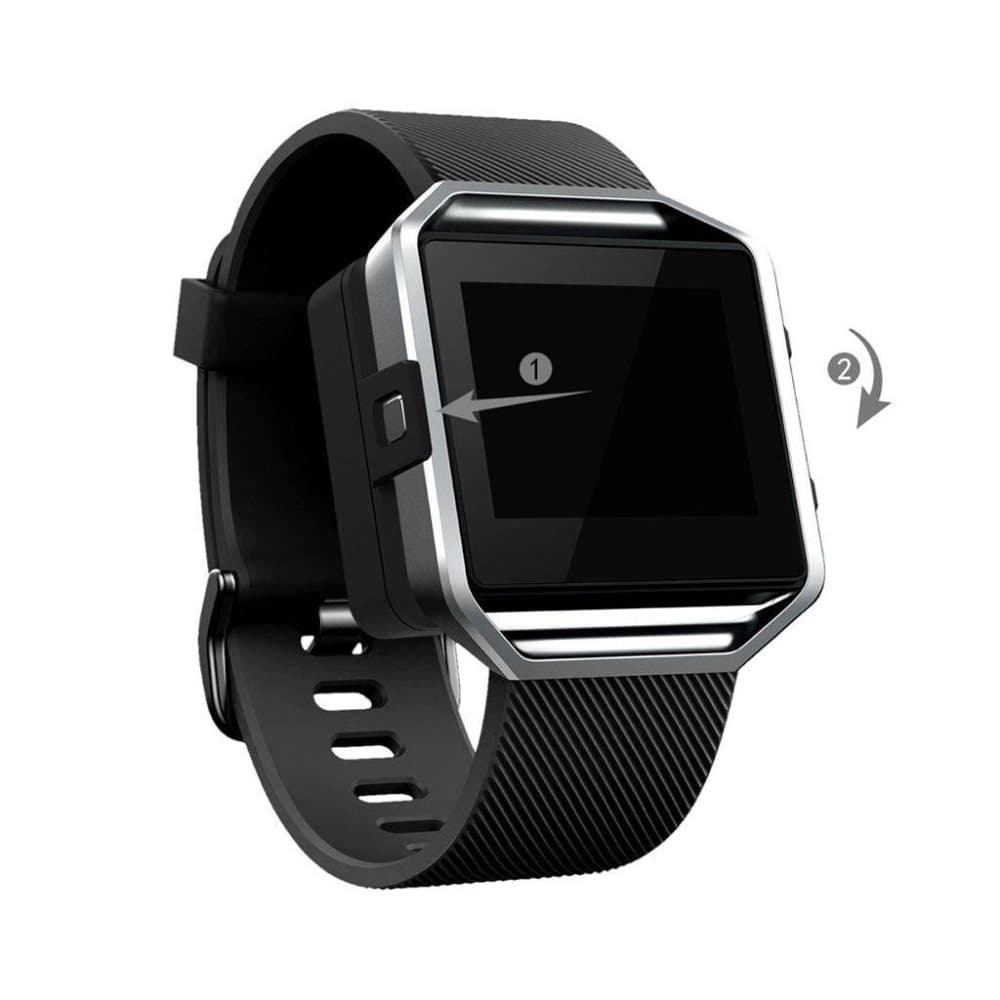 Sincetop Fitbit Blaze 400mAh Klipsi Varavirtalähde - Musta