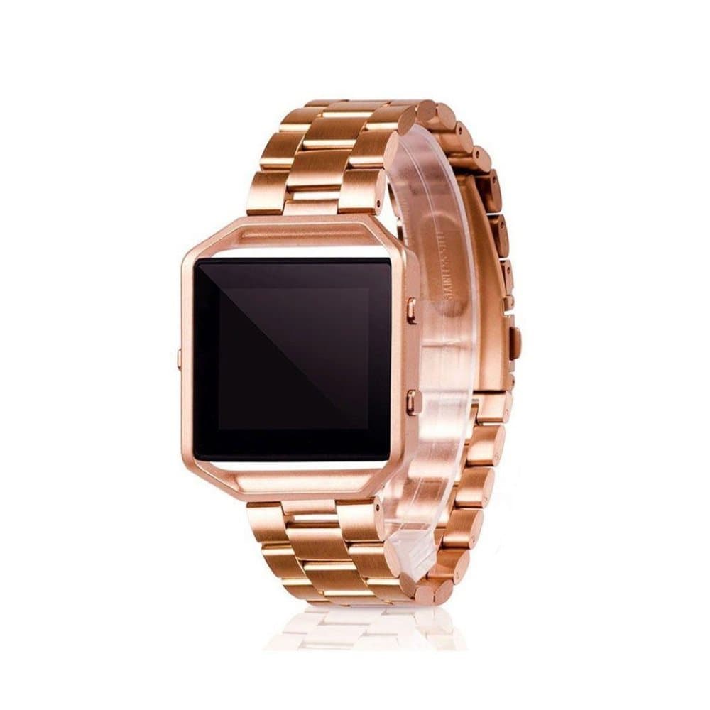 Fitbit Blaze Ruostumaton Teräs Ranneke Metallikehyksellä - R