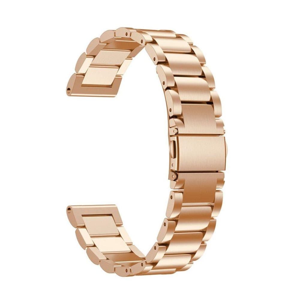 Garmin Fenix 5S Rustfri stål urrem - Rosa Guld