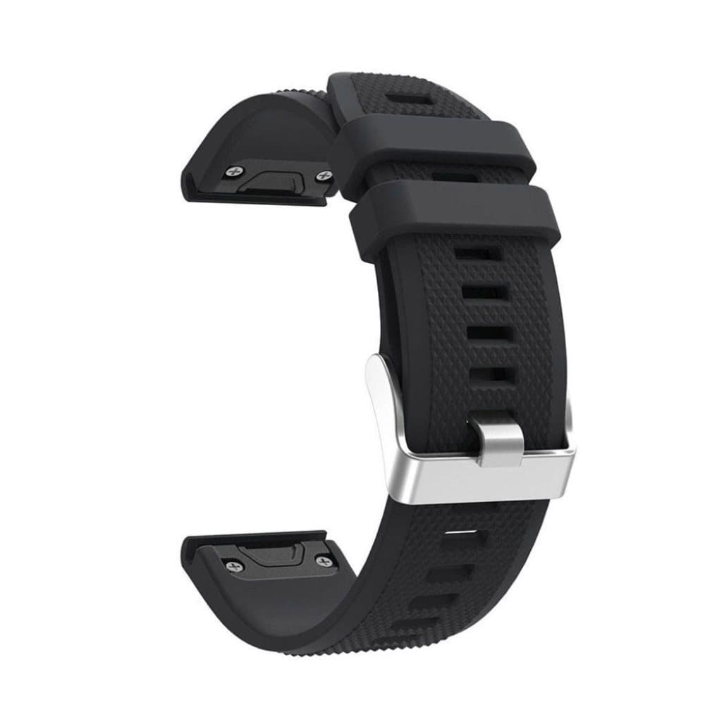 Garmin Forerunner 935 Blød silikone urrem - Sort