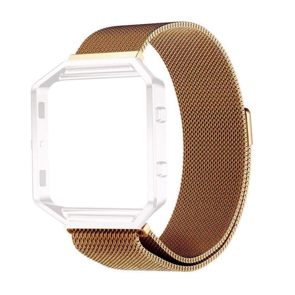 Fitbit Blaze laadukas ranneke - Ruskea