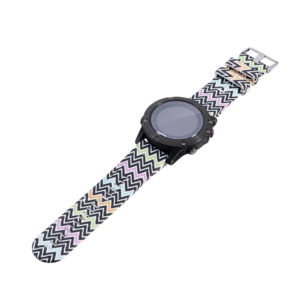 Armbånd til Garmin ure - Stribet mønster