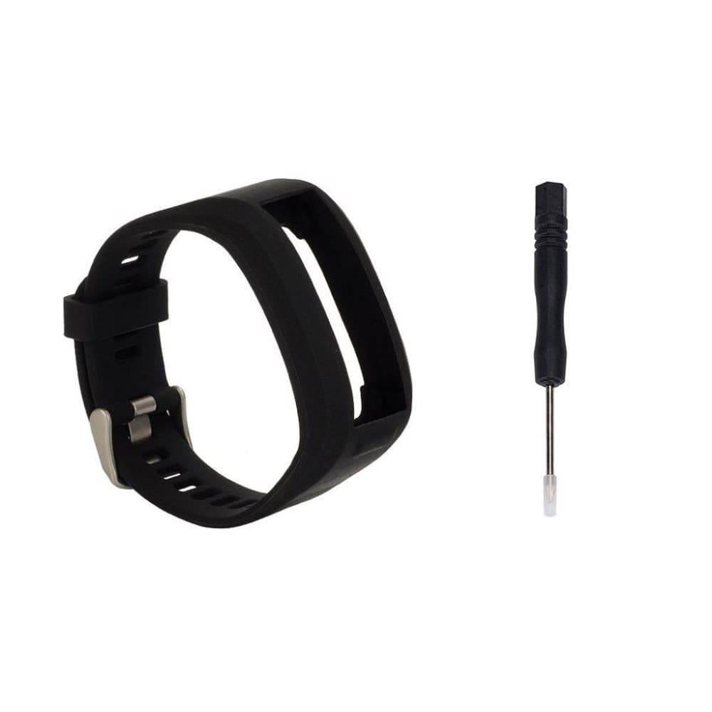 Garmin Vivosmart HR Silikone rem med værktøj - Sort