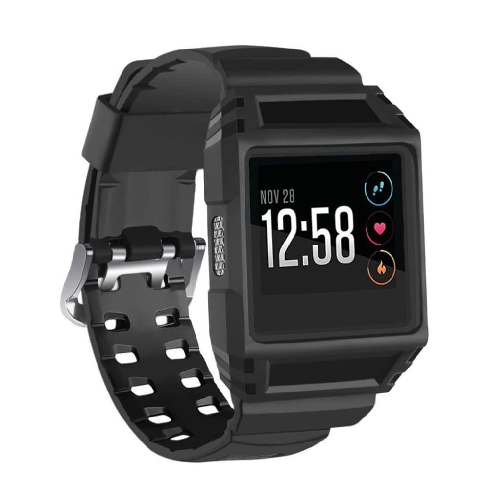 Fitbit Ionic trendikäs ranneke - Musta