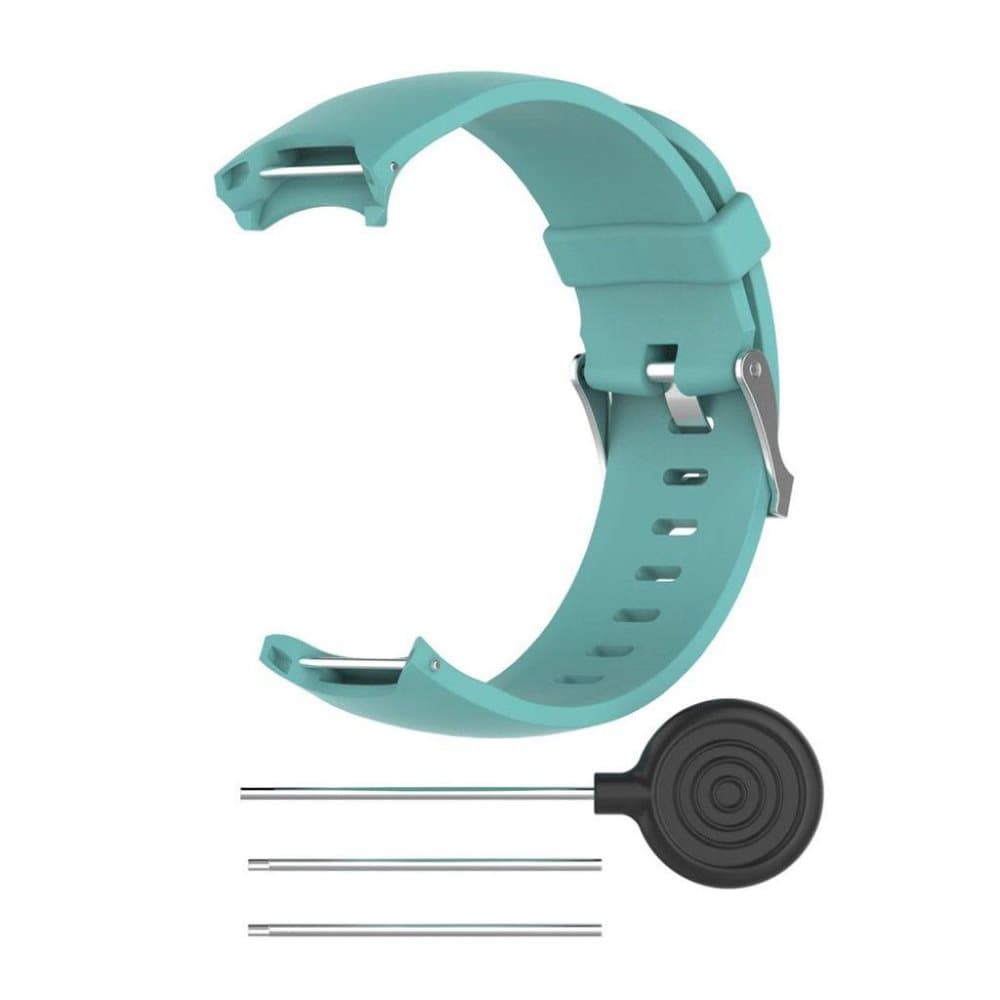 Garmin Approach S3 blød silikone sports urrem - Cyan