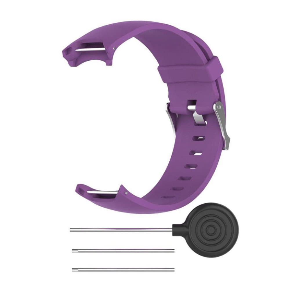 Garmin Approach S3 blød silikone sports urrem - Lilla