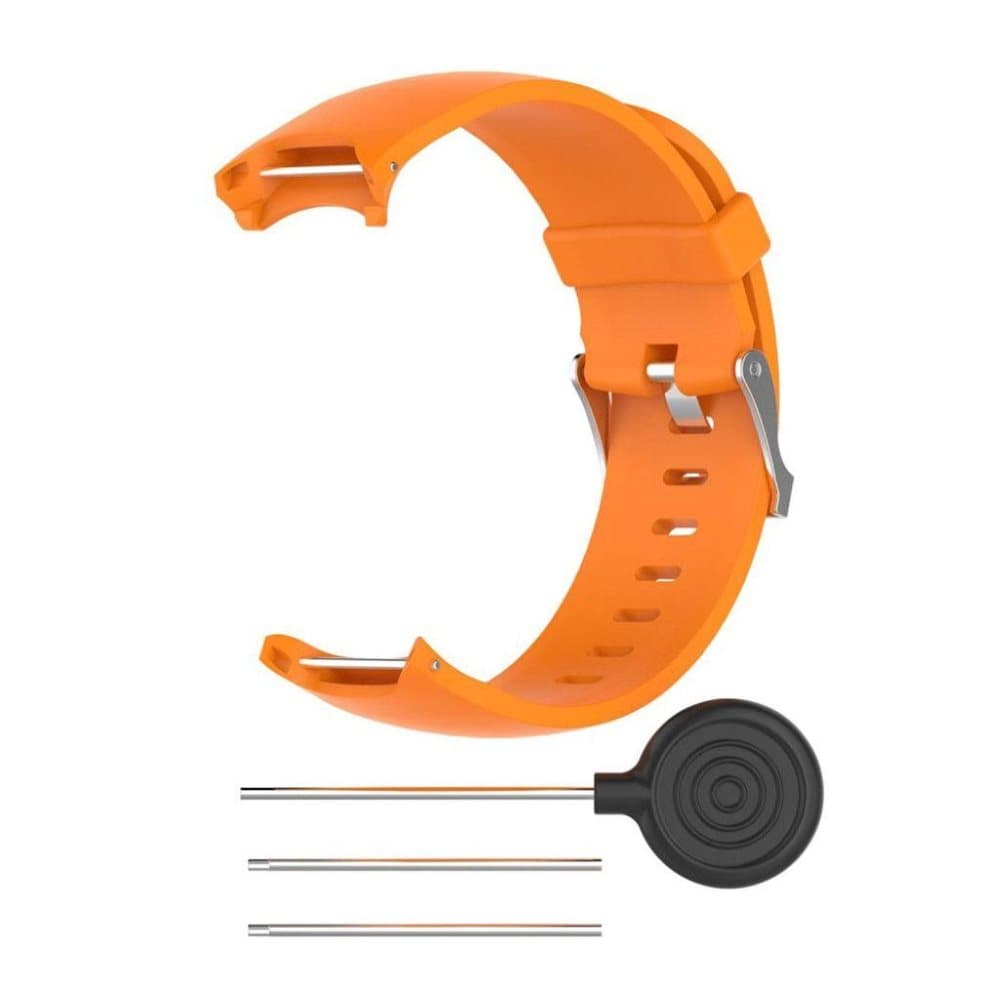 Garmin Approach S3 blød silikone sports urrem - Orange
